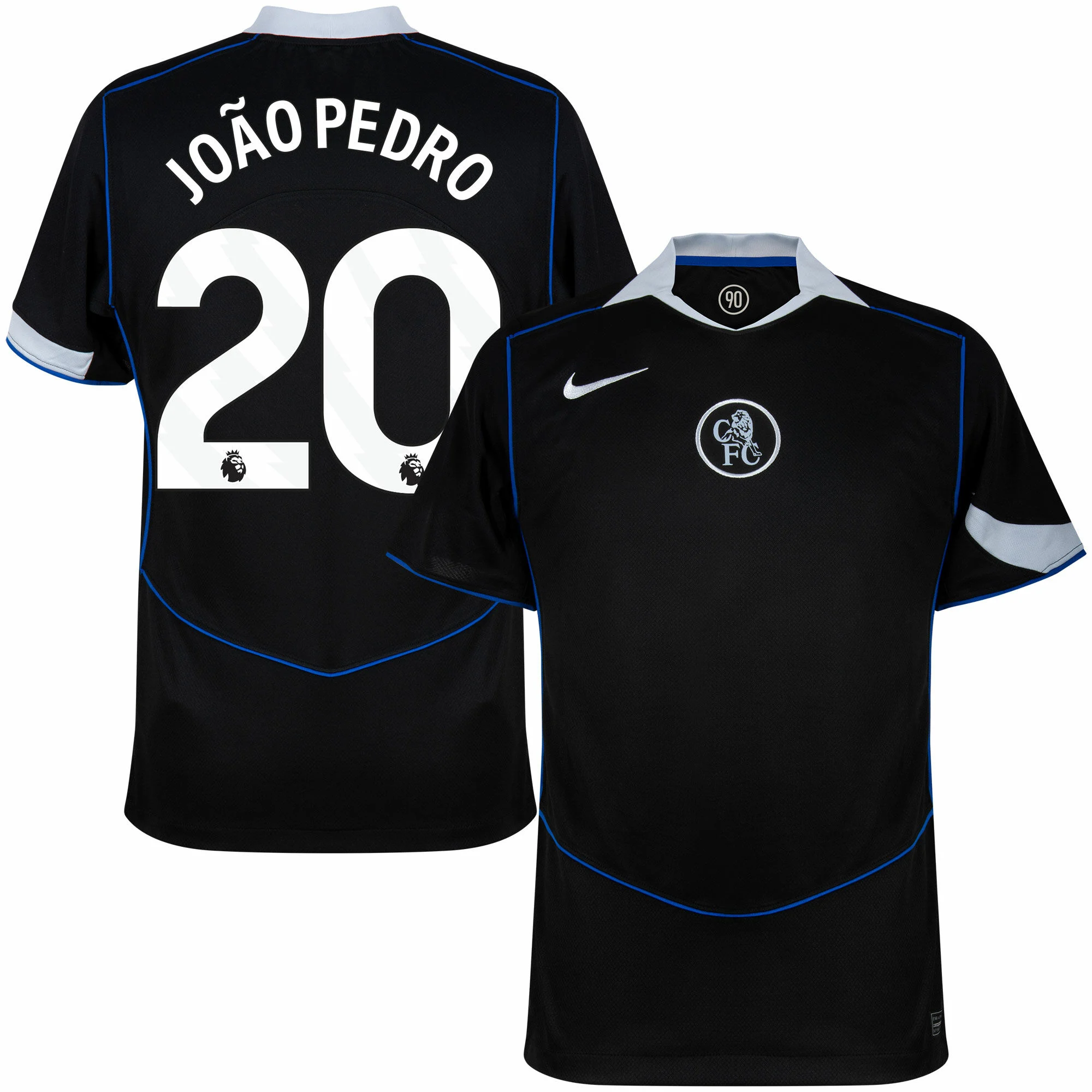 3ª Camisola Chelsea Total 90 25/26 - João Pedro 20 1