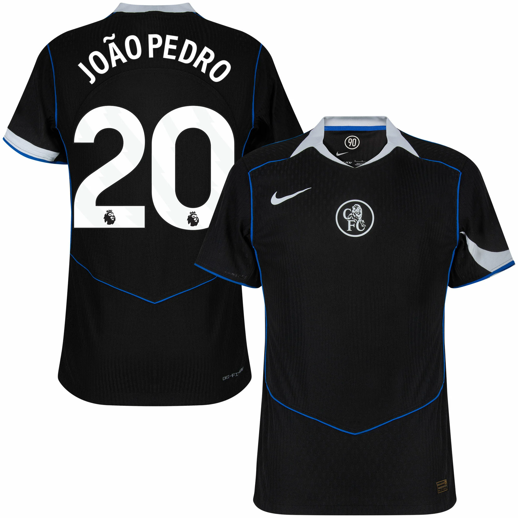 3ª Camisola Chelsea Total 90 25/26 - João Pedro 20 5