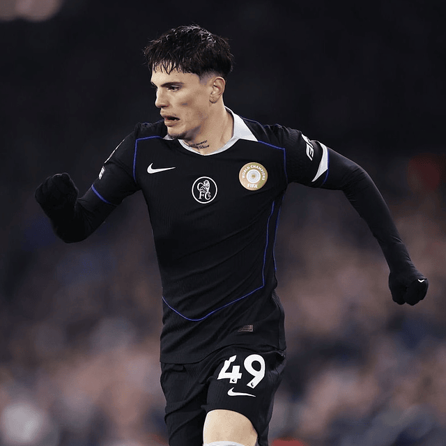 Criança - 3ª Camisola Chelsea Total 90 25/26 - Garnacho 49