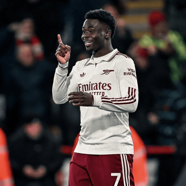 3ª Camisola Arsenal 25/26 - Saka 7