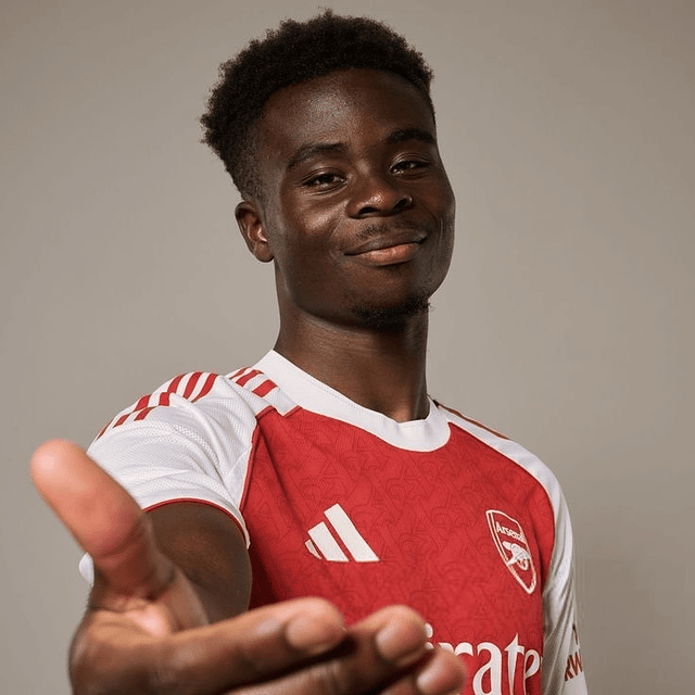 Criança - Camisola principal Arsenal 25/26 - Saka 7