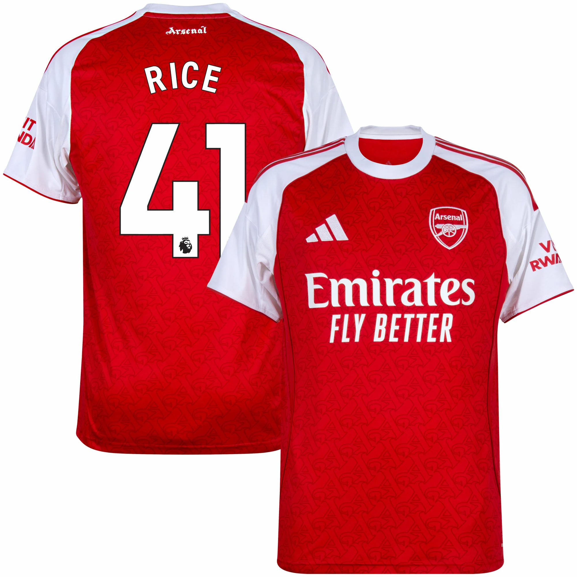 Criança - Camisola principal Arsenal 25/26 - Rice 41 1