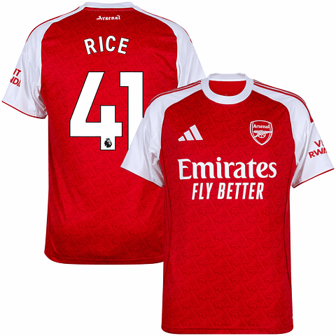 Criança - Camisola principal Arsenal 25/26 - Rice 41