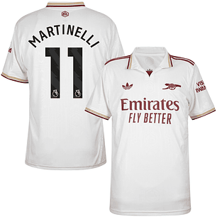 Criança - 3ª Camisola Arsenal 25/26 - Martinelli 11