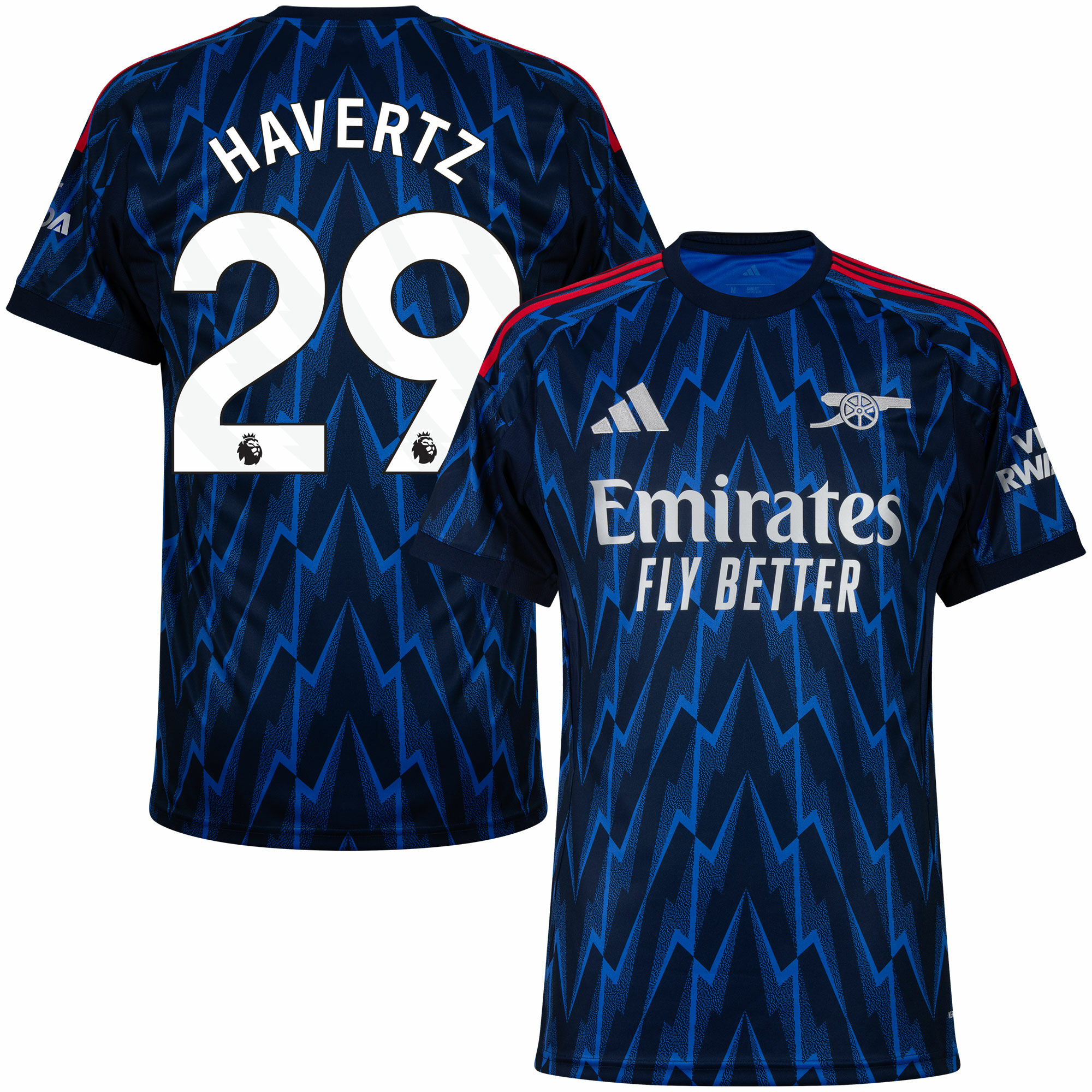 Criança - Camisola alternativa Arsenal 25/26 - Havertz 29 1