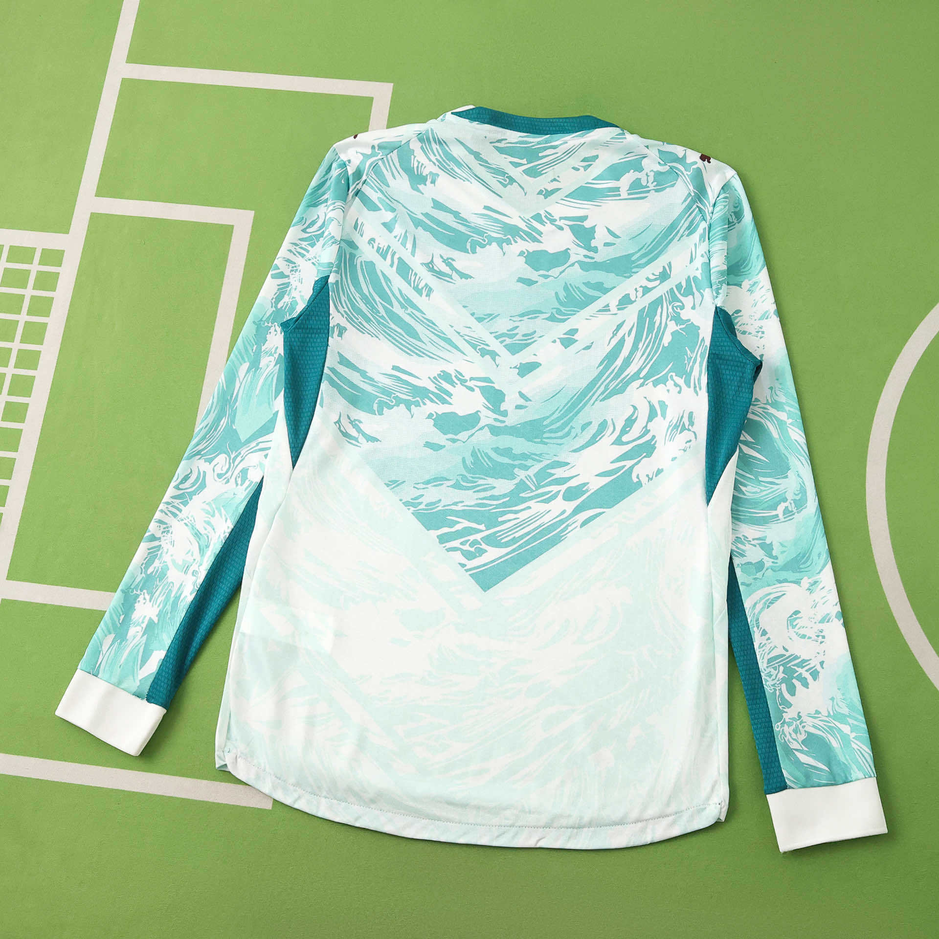 Camisola alternativa Portugal Mundial 2026 Manga comprida - Versão Jogador 2