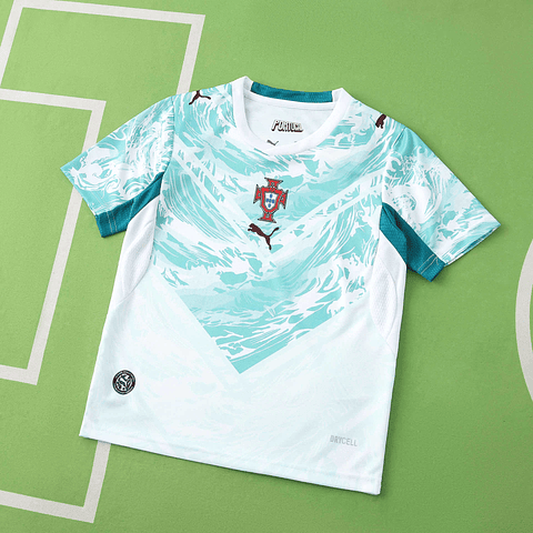 Criança - Camisola alternativa Portugal Mundial 2026