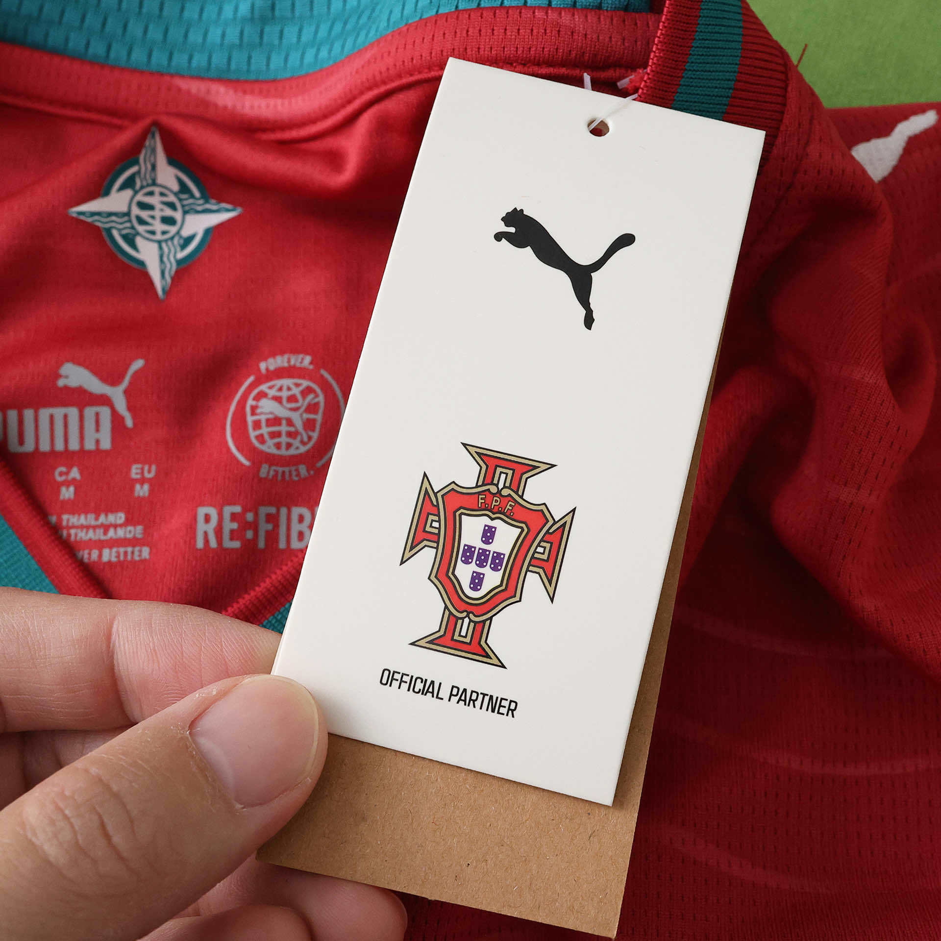 Camisola Principal Portugal Mundial 2026 Manga comprida - Versão adepto 6
