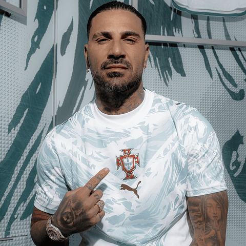 Camisola alternativa Portugal Mundial 2026 Manga comprida - Versão Jogador