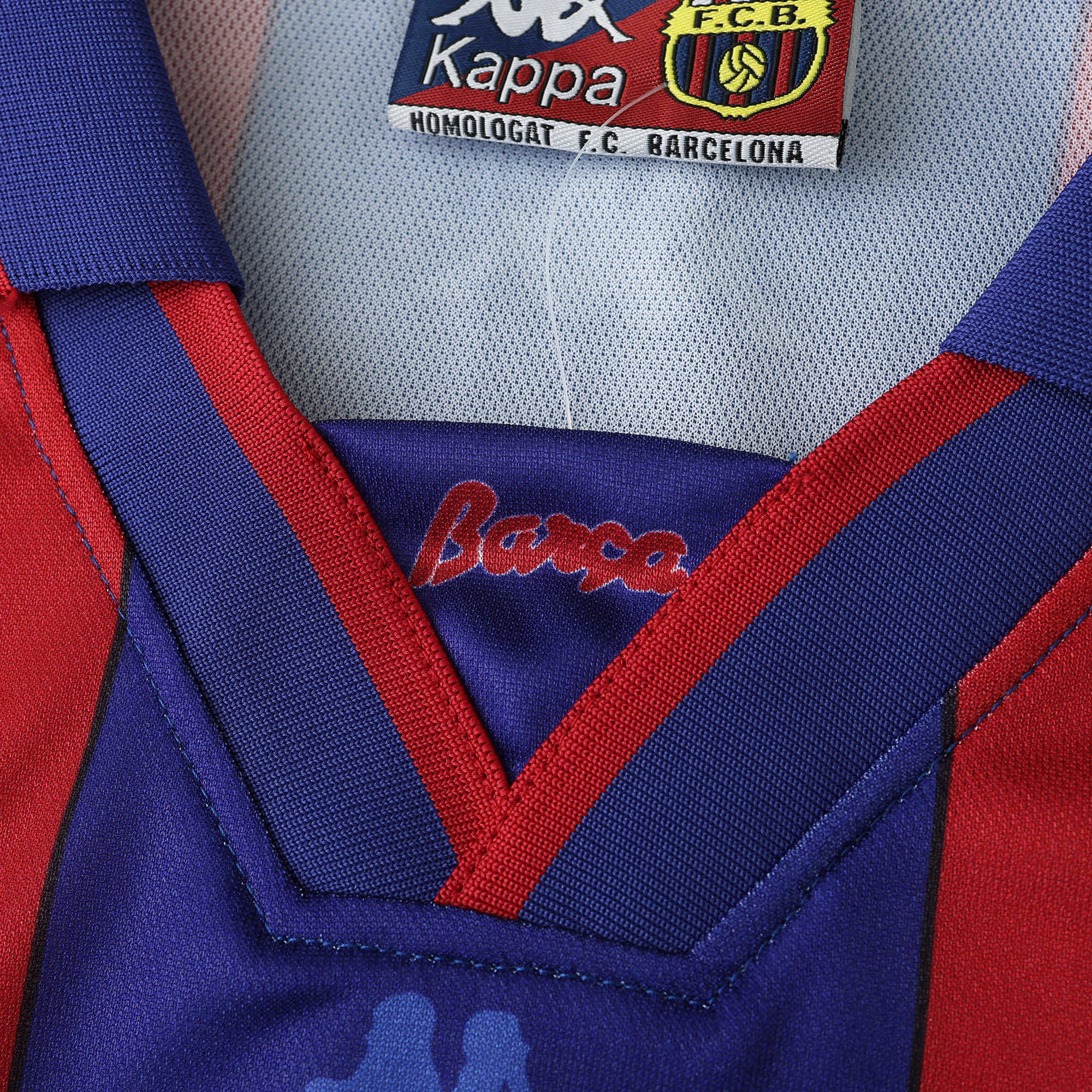 Camisola principal Barcelona 1996/1997 - Ronaldo 9 - Versão adepto 9