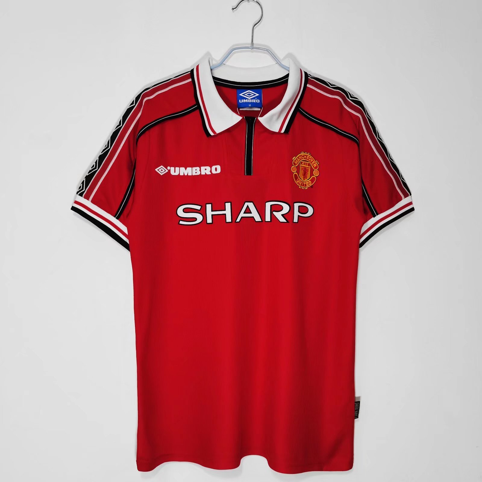 Camisola principal Man United 1998/1999 - Beckham 7 - Versão adepto 4