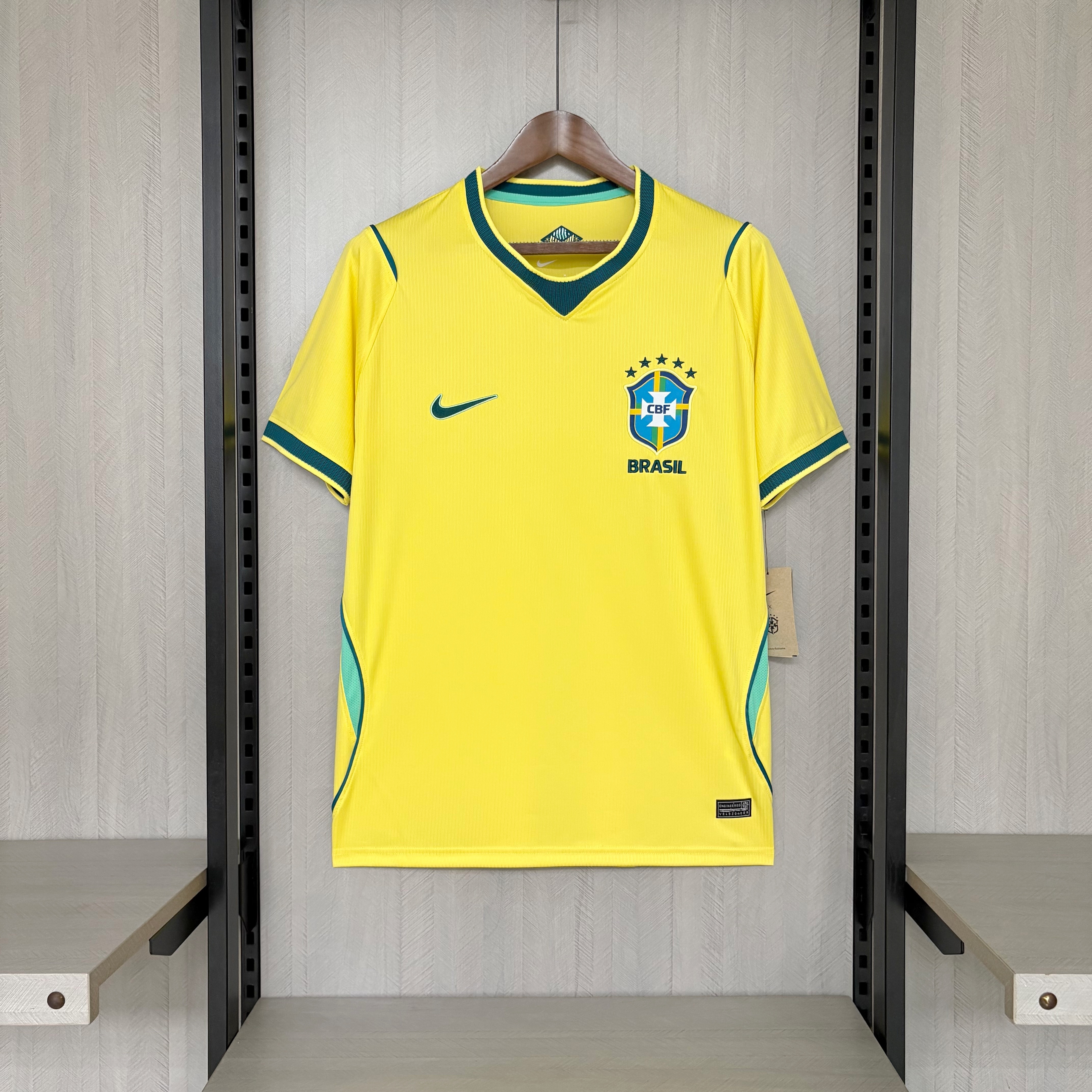 Camisola Principal Brasil Mundial 2026 - Versão adepto 1