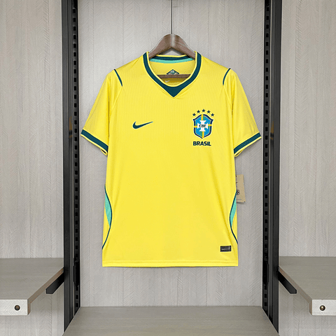 Camisola Principal Brasil Mundial 2026 - Versão adepto