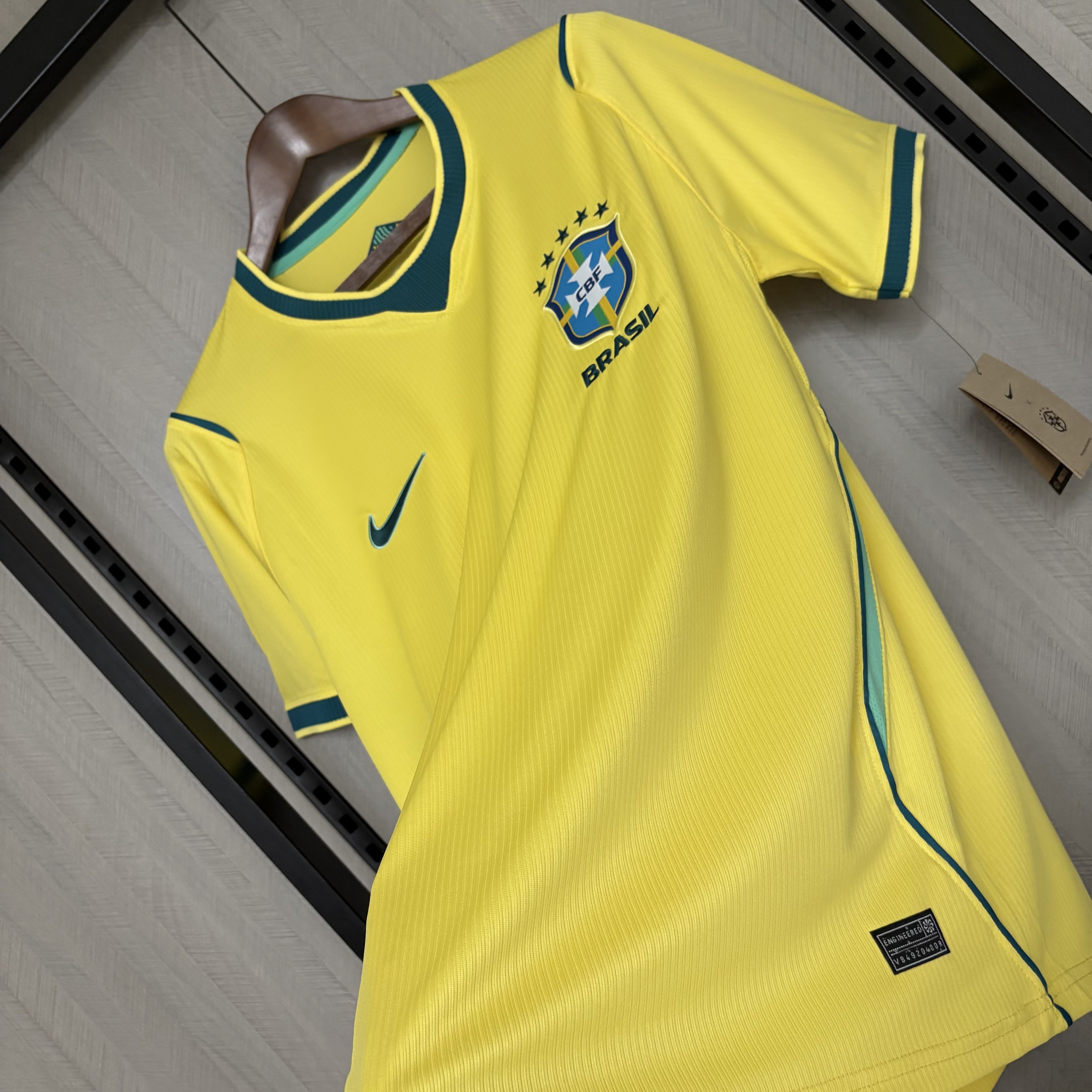 Camisola Principal Brasil Mundial 2026 - Versão adepto 8