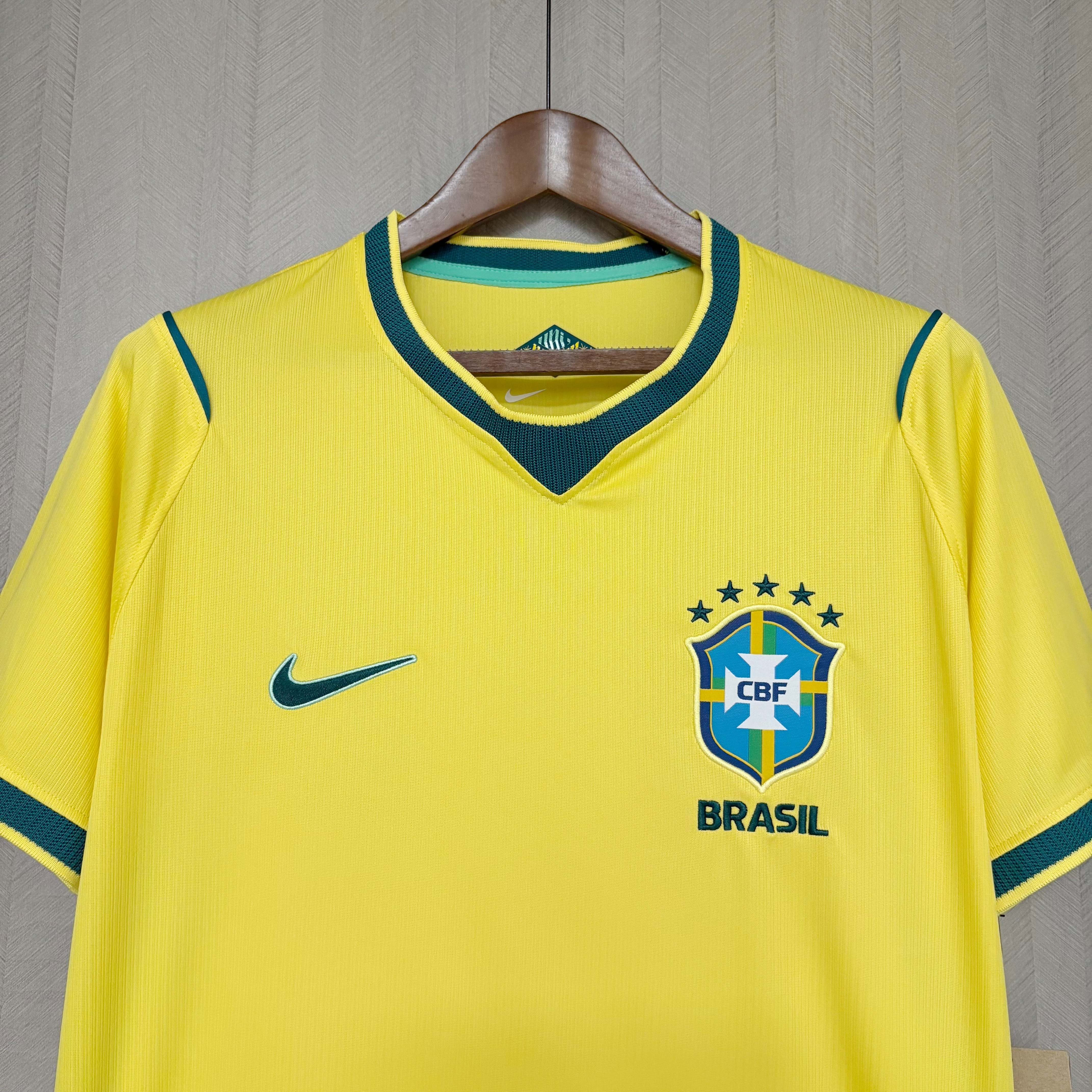 Camisola Principal Brasil Mundial 2026 - Versão adepto 5