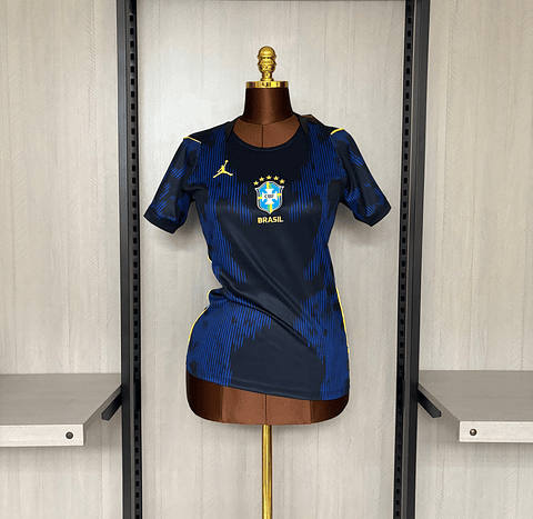 Camisola alternativa Brasil Mundial 2026 - Versão feminina