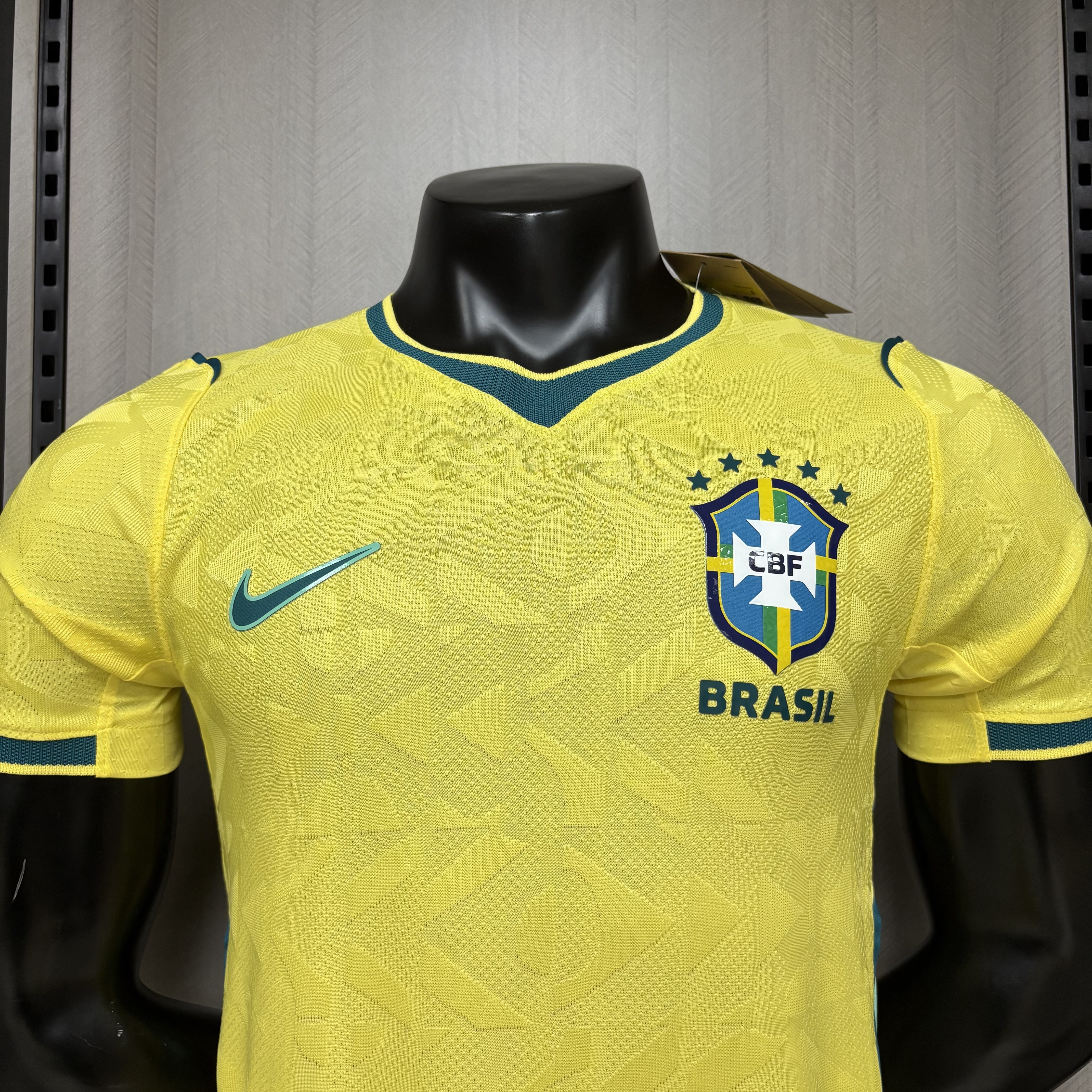 Camisola Principal Brasil Mundial 2026 - Versão Jogador 6