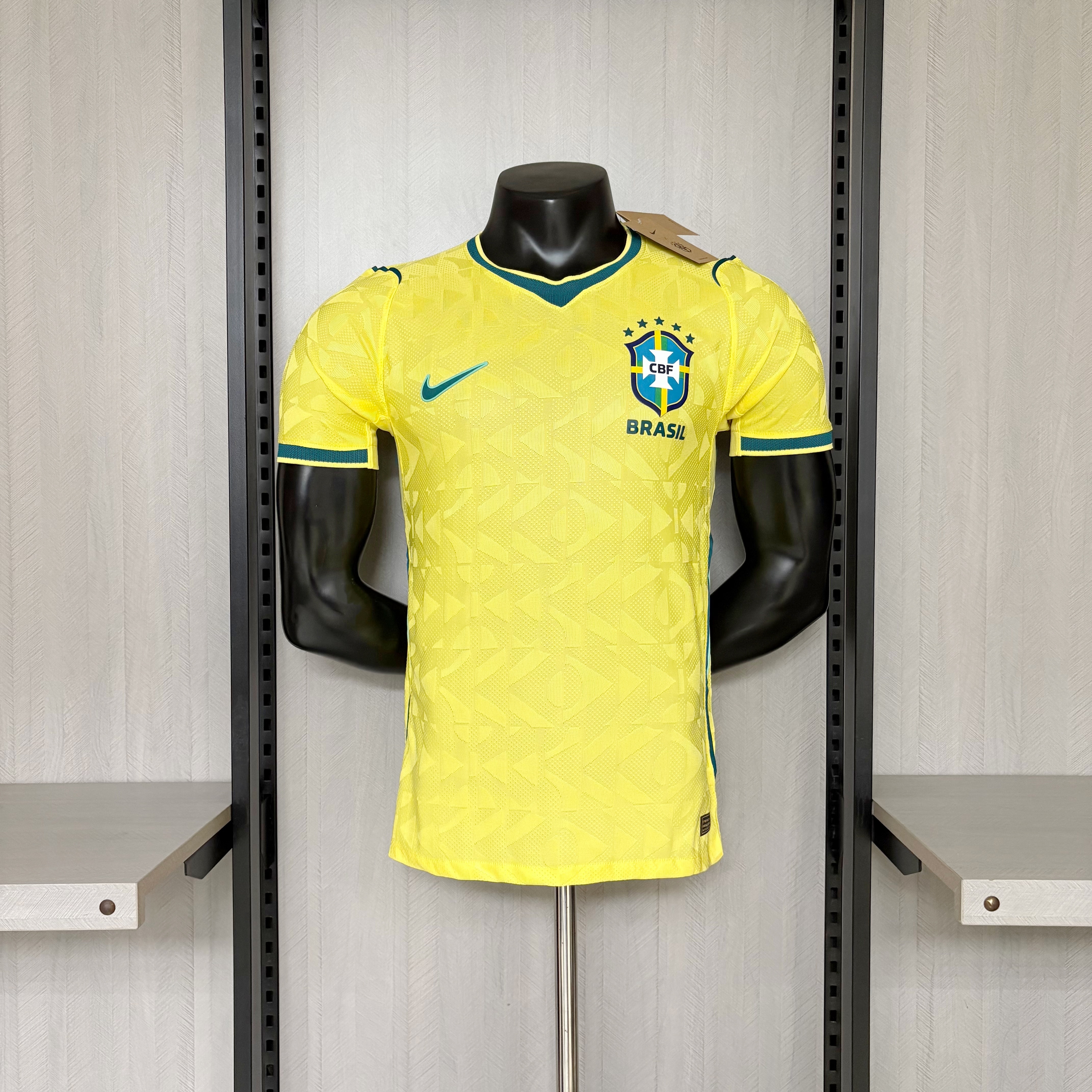 Camisola Principal Brasil Mundial 2026 - Versão Jogador 1