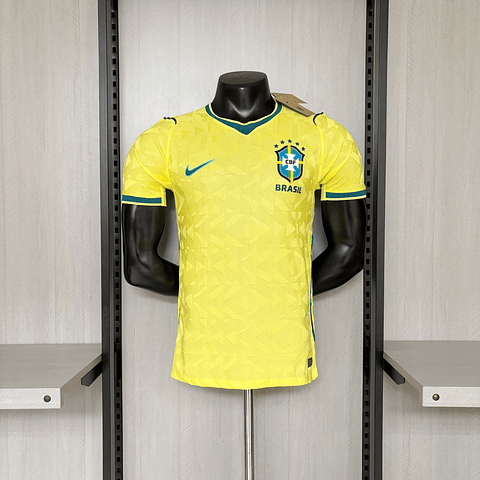 Camisola Principal Brasil Mundial 2026 - Versão Jogador