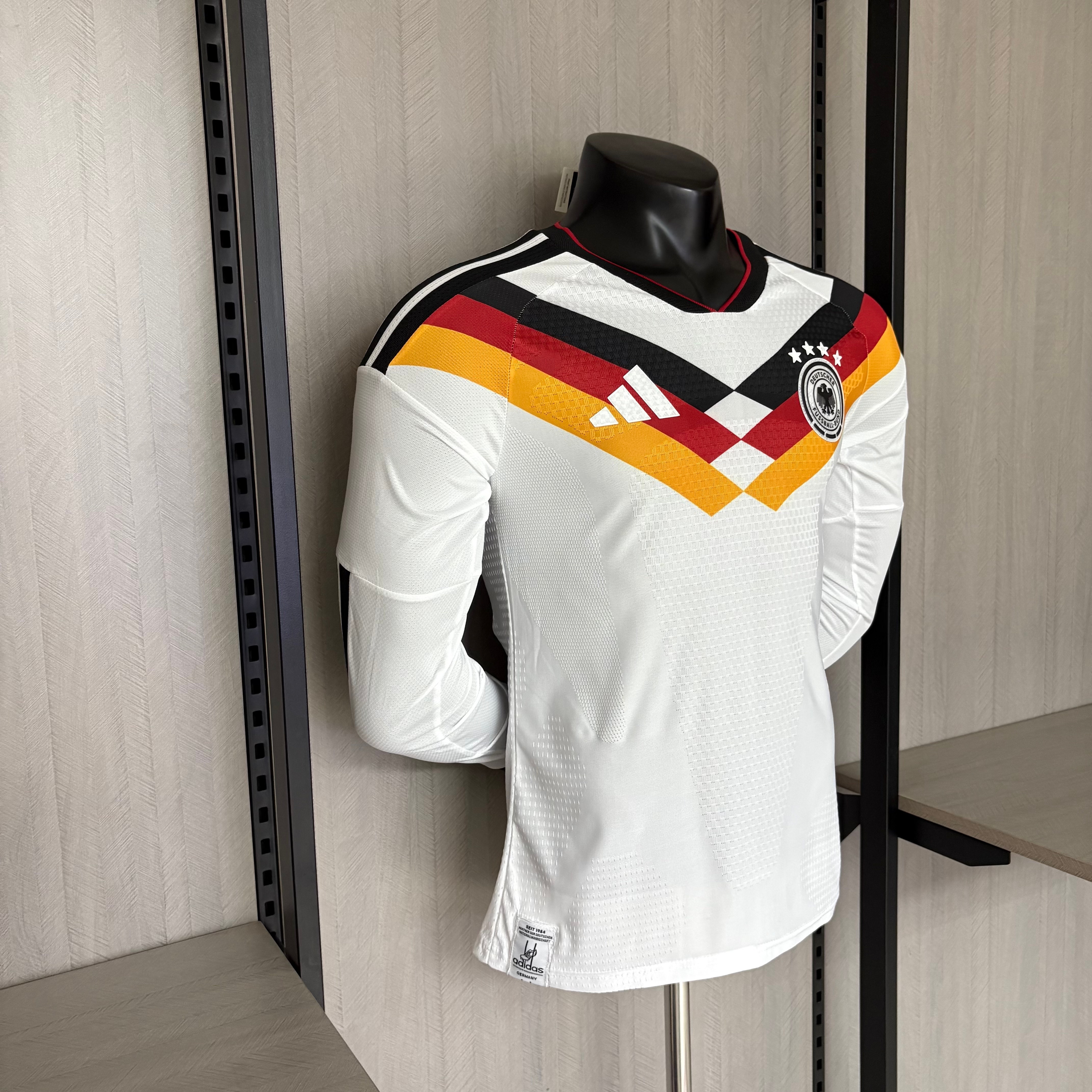 Camisola Principal Alemanha Mundial 2026 Manga comprida - Versão Jogador 7