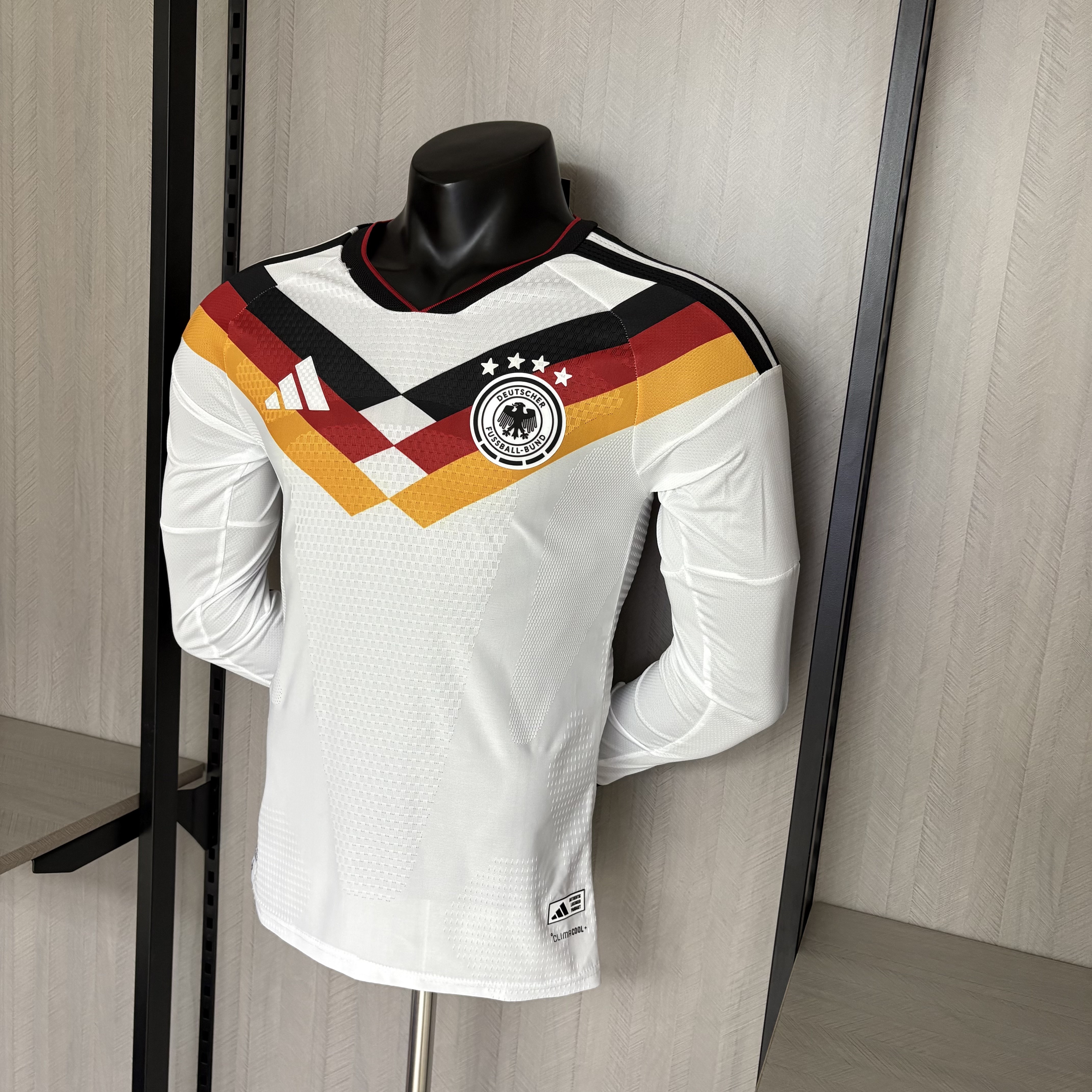 Camisola Principal Alemanha Mundial 2026 Manga comprida - Versão Jogador 6