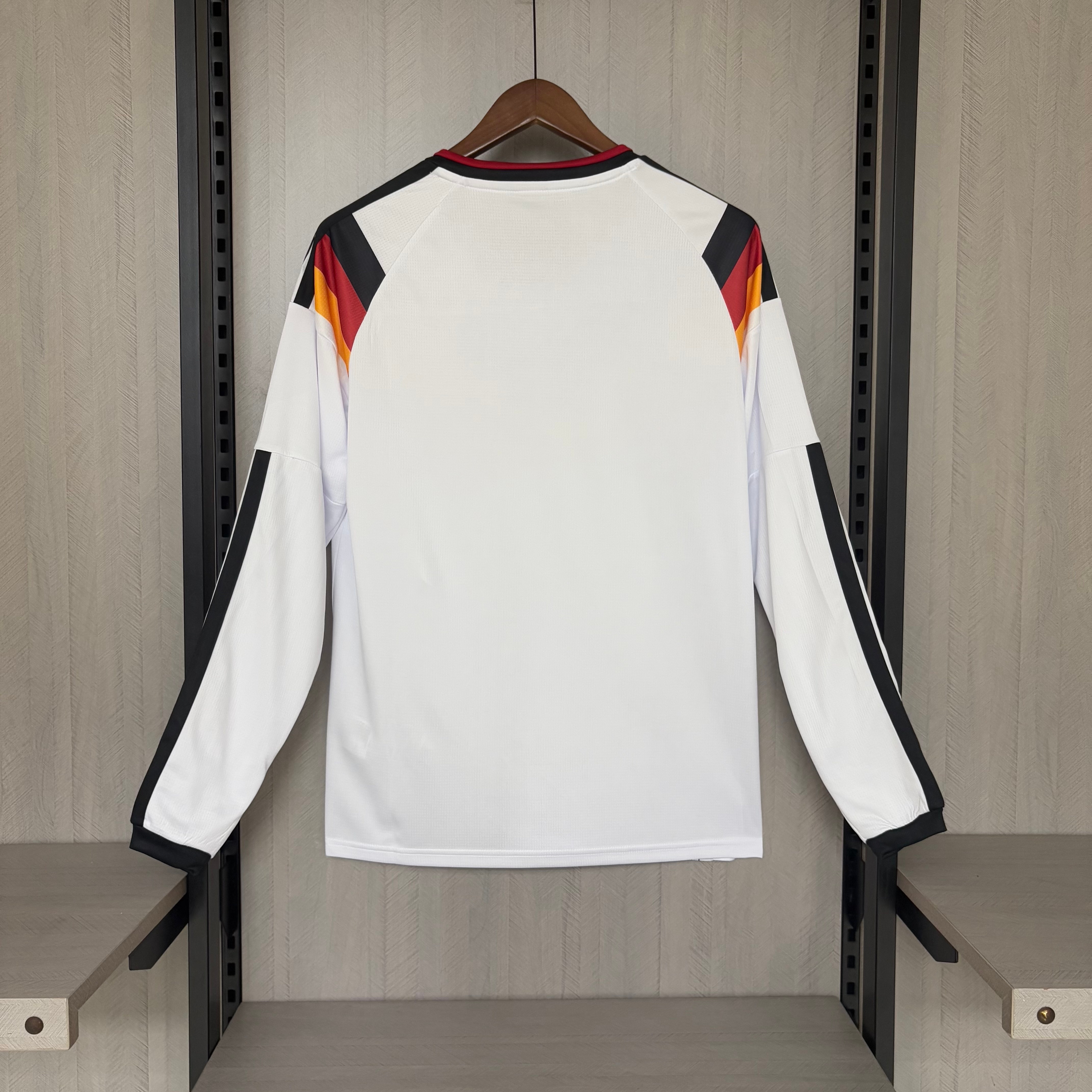 Camisola Principal Alemanha Mundial 2026 Manga comprida - Versão adepto 2