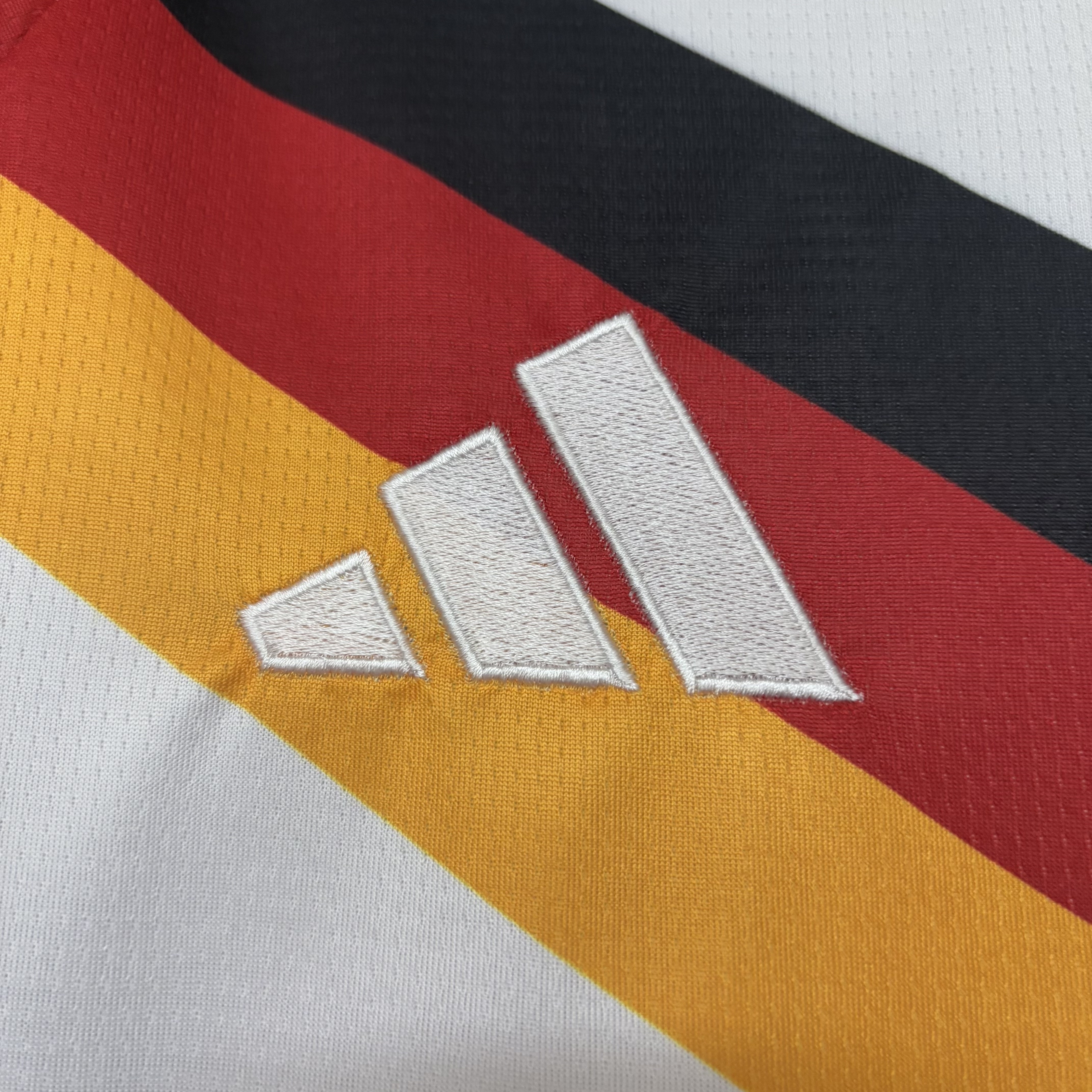 Camisola Principal Alemanha Mundial 2026 Manga comprida - Versão adepto 4