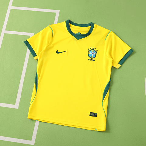 Criança - Camisola principal Brasil Mundial 2026