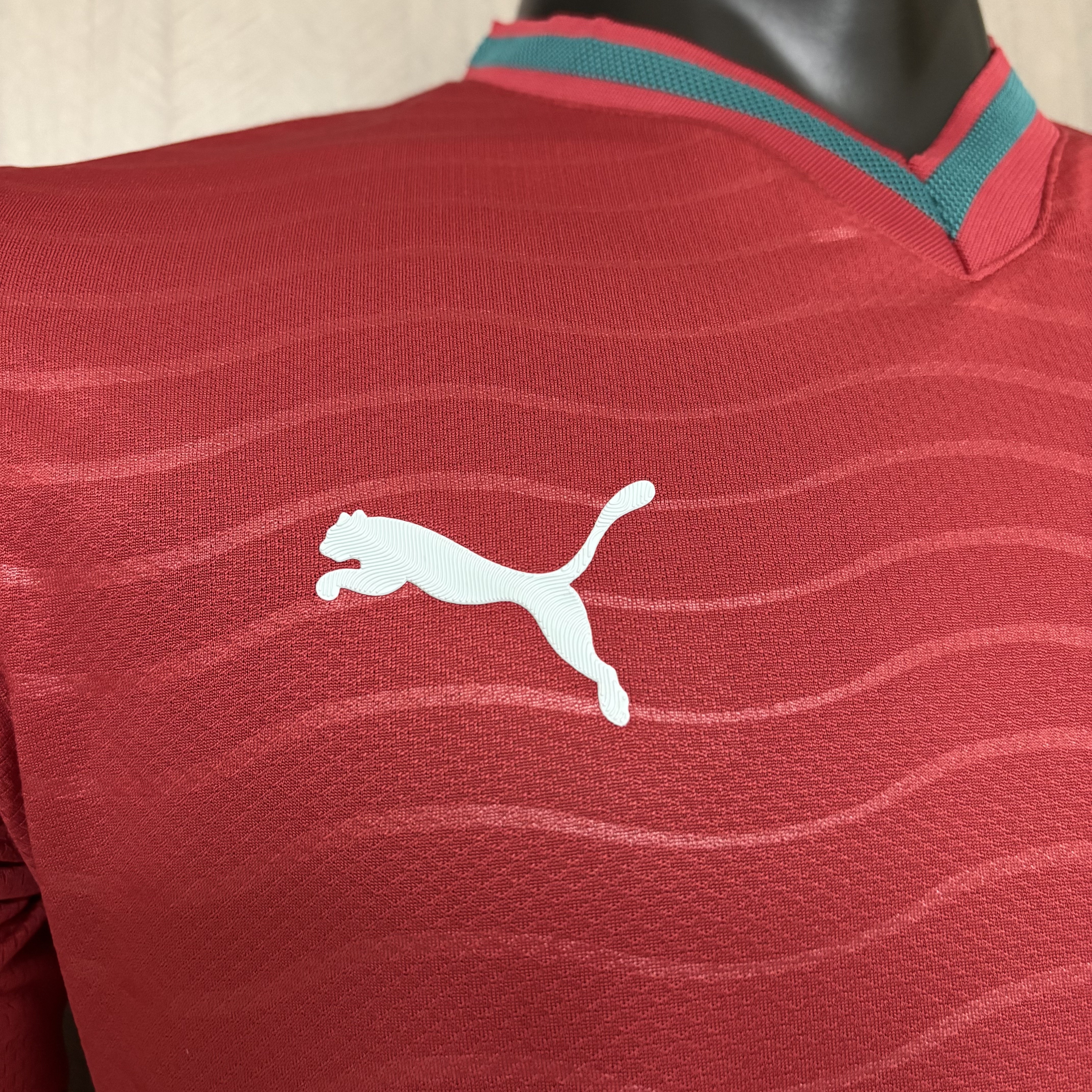 Camisola Principal Portugal Mundial 2026 Manga comprida - Versão Jogador 4