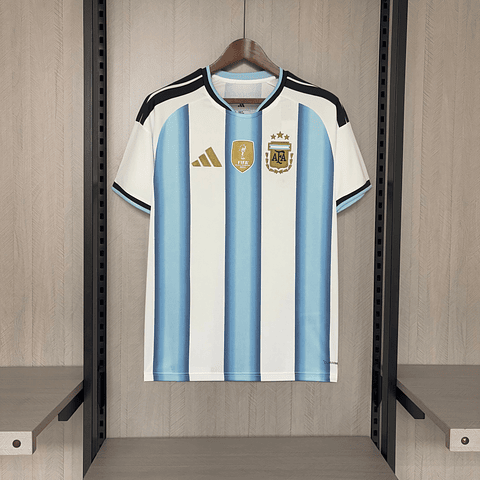 Camisola Principal Argentina Mundial 2026 - Versão adepto