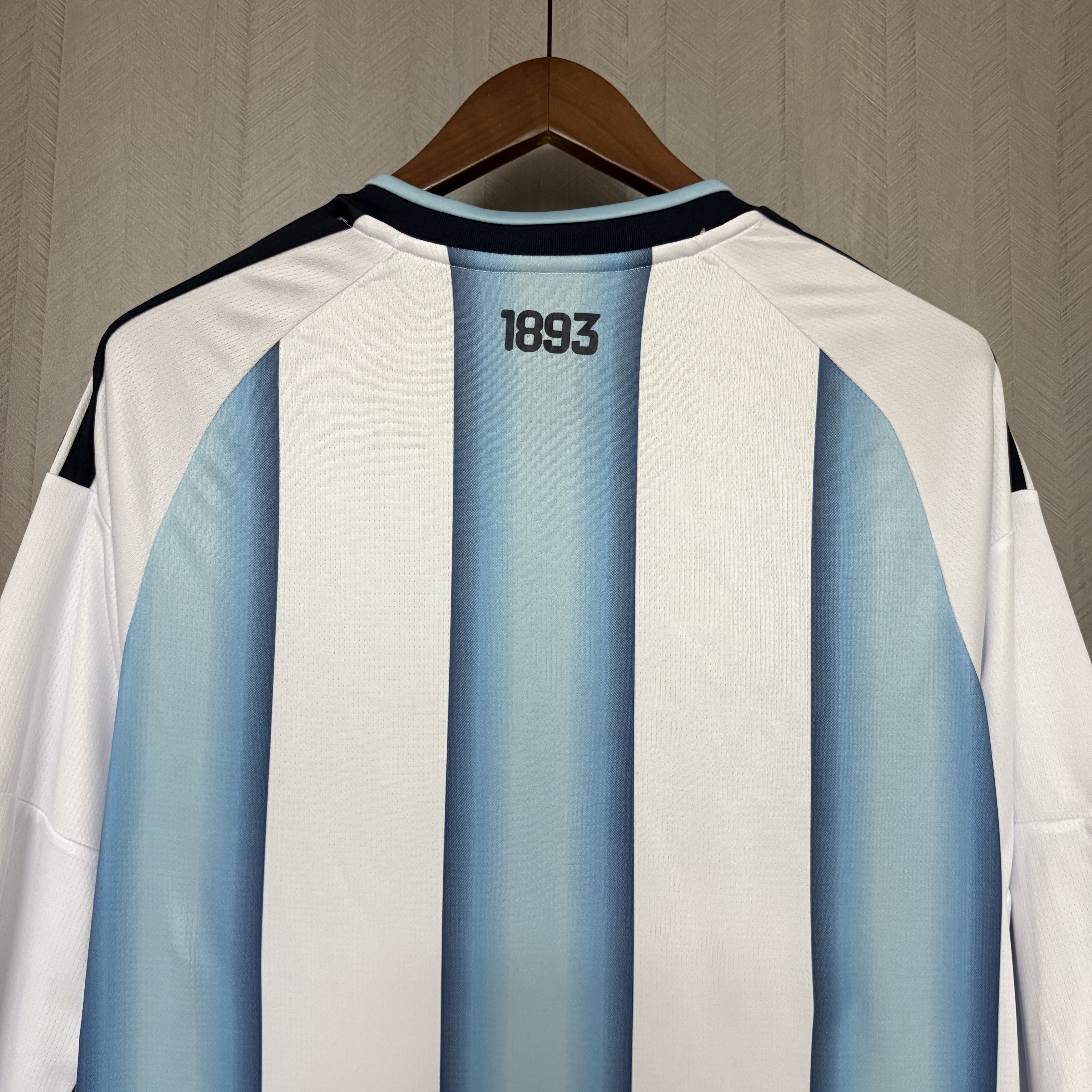 Camisola Principal Argentina Mundial 2026 Manga comprida - Versão adepto 7