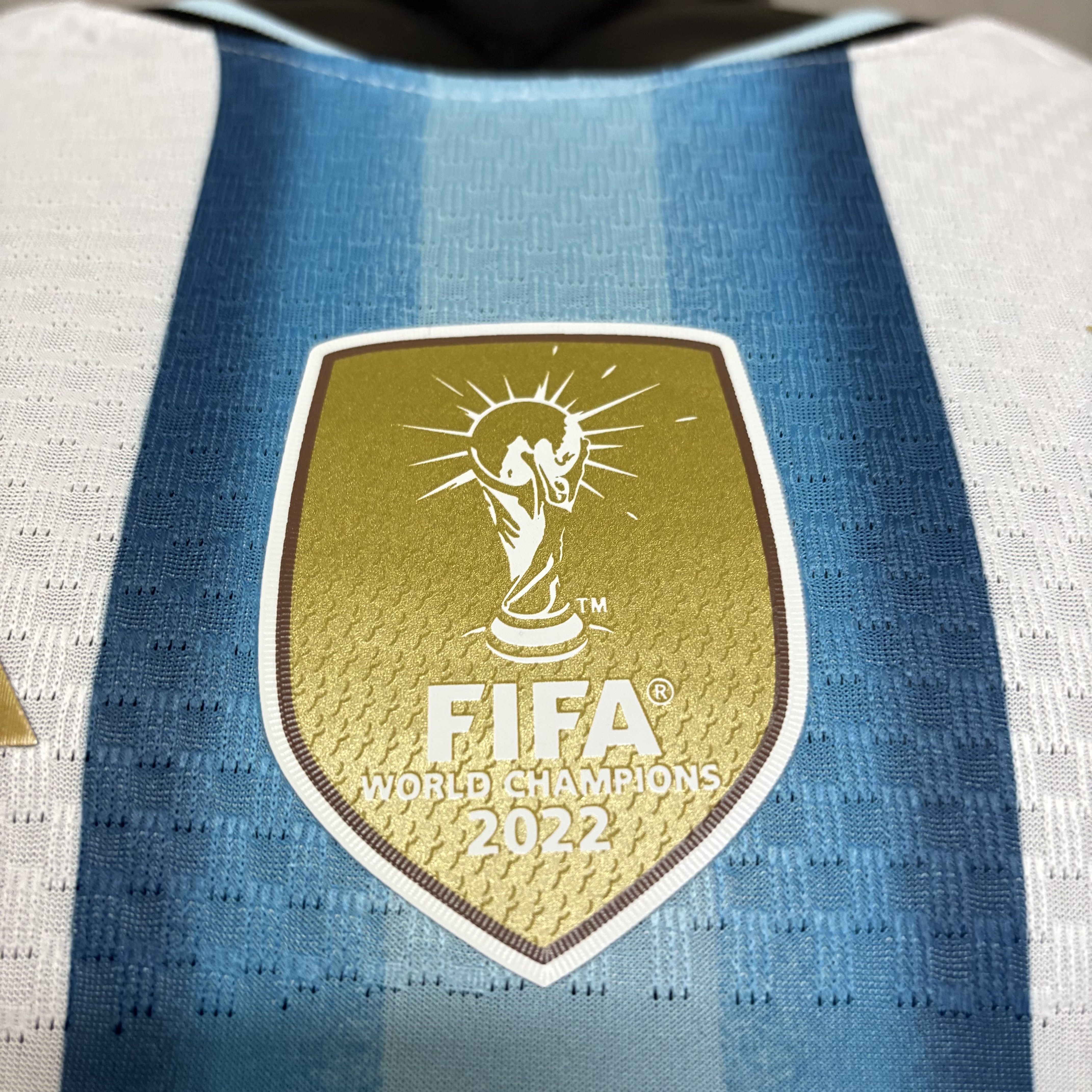 Camisola Principal Argentina Mundial 2026 Manga comprida - Versão Jogador 4