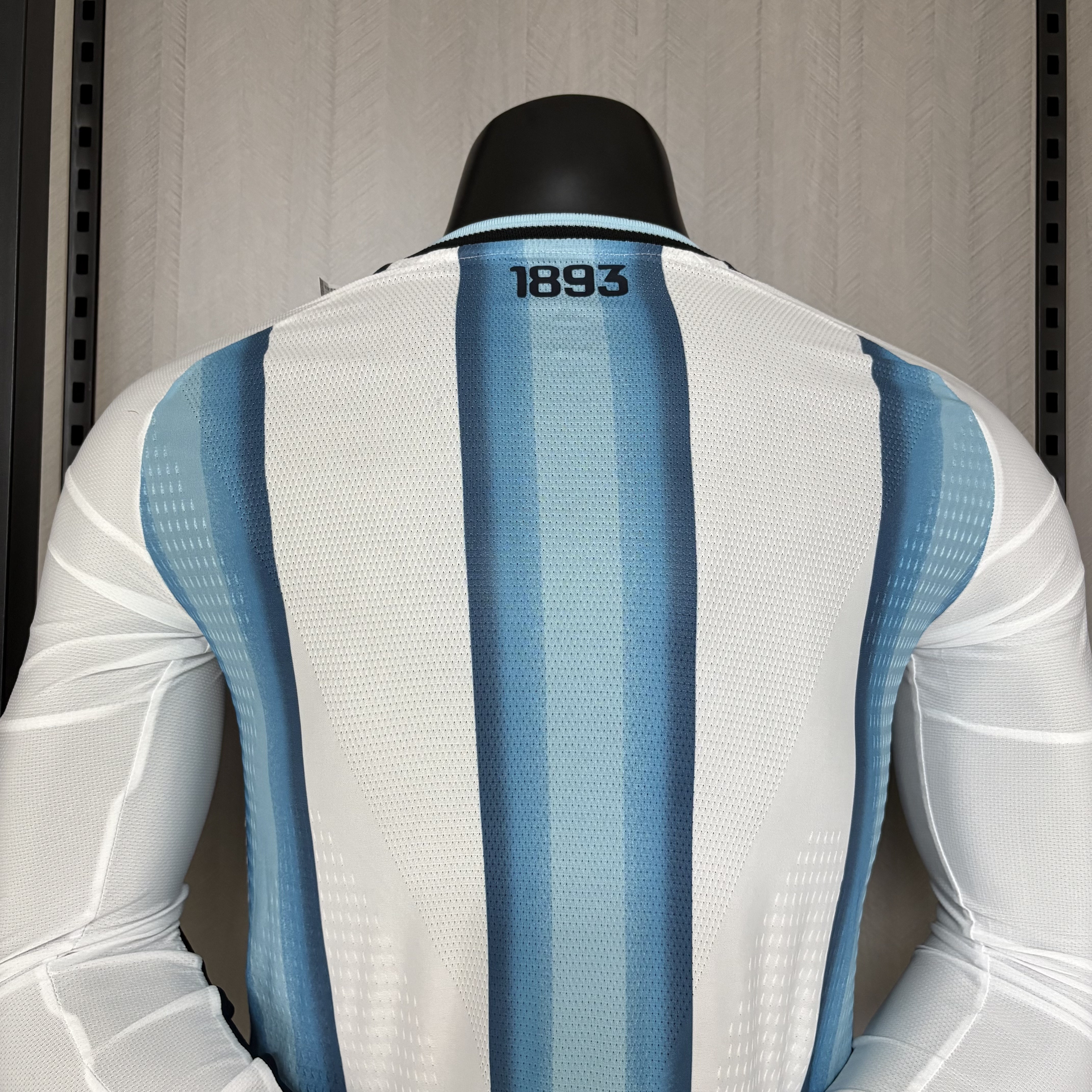 Camisola Principal Argentina Mundial 2026 Manga comprida - Versão Jogador 9