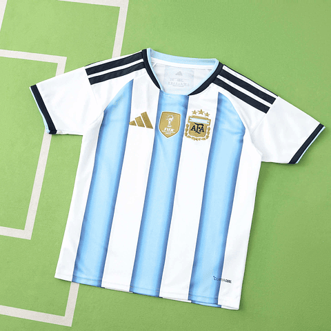 Criança - Camisola principal Argentina Mundial 2026