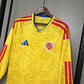 Camisola Principal Colômbia Mundial 2026 Manga comprida - Versão adepto - Thumbnail 6