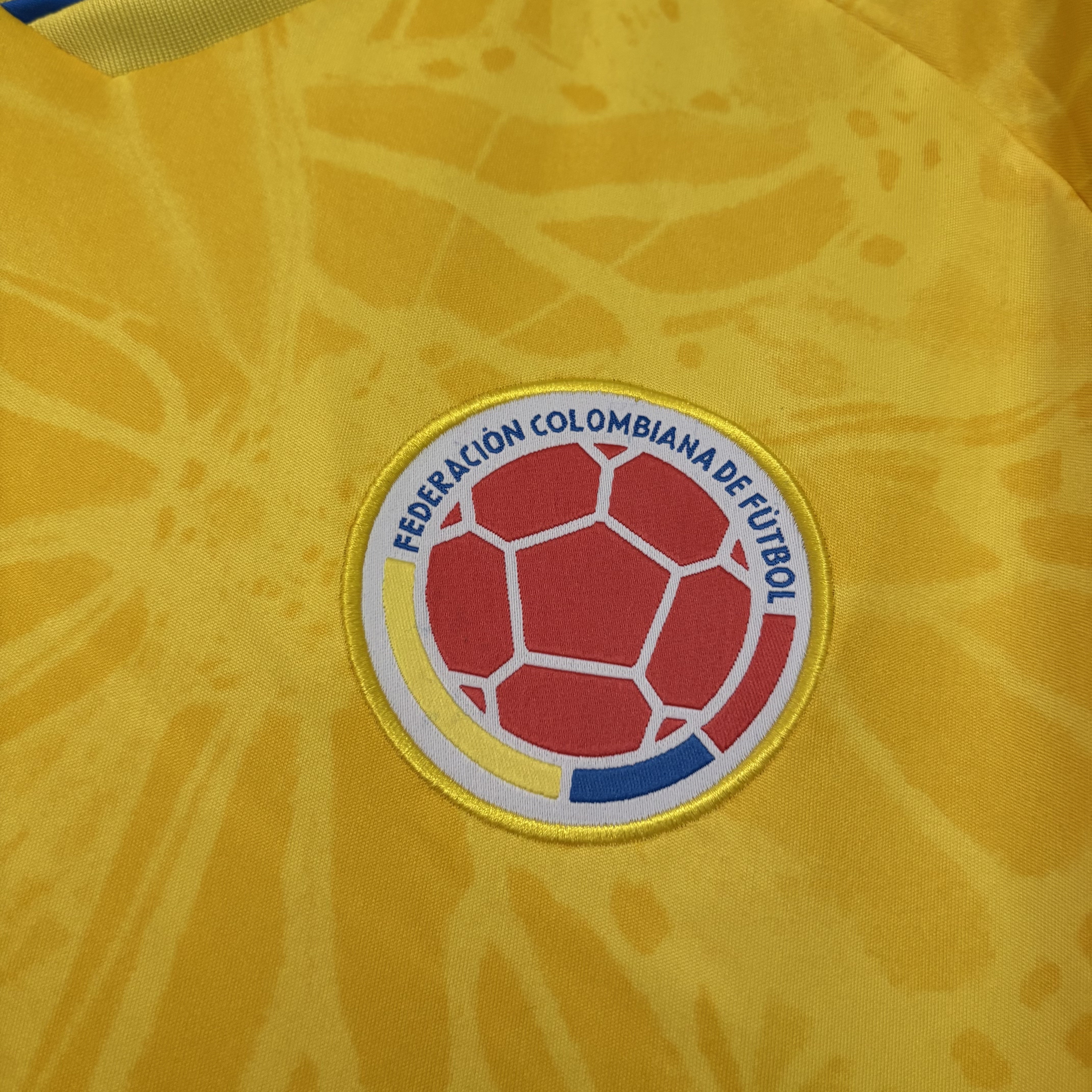 Camisola Principal Colômbia Mundial 2026 Manga comprida - Versão adepto 3