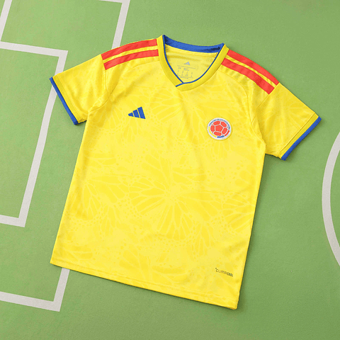 Criança - Camisola principal Colômbia Mundial 2026