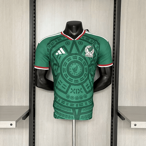 Camisola Principal México Mundial 2026 - Versão Jogador