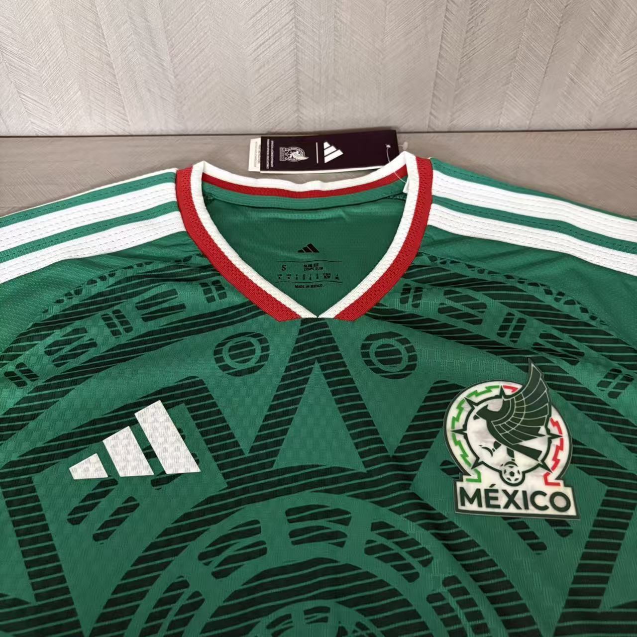 Camisola Principal México Mundial 2026 Manga comprida - Versão Jogador 8