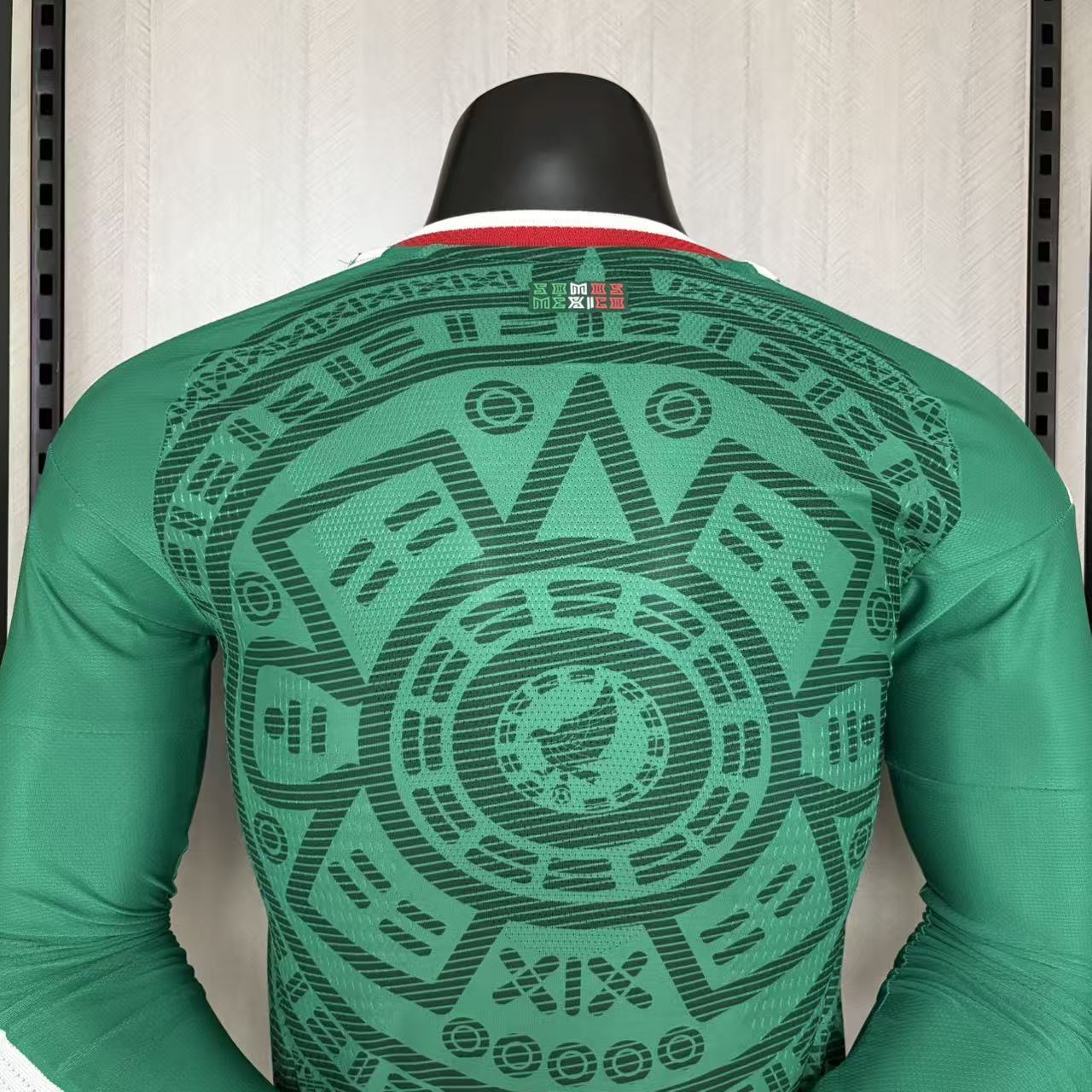 Camisola Principal México Mundial 2026 Manga comprida - Versão Jogador 9