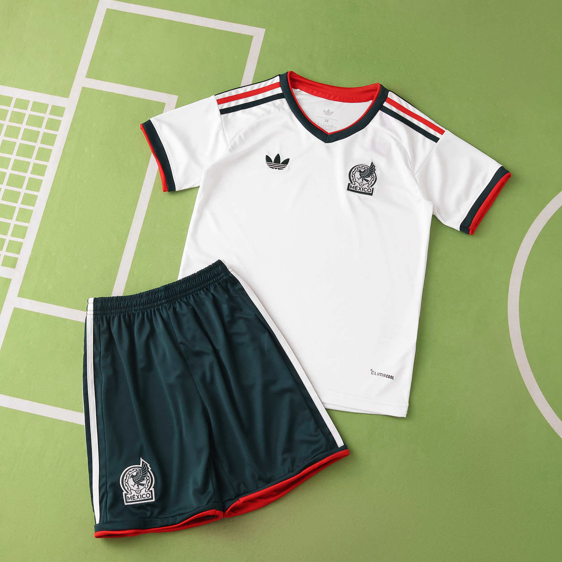 Kit Criança México alternativo Mundial 2026 1