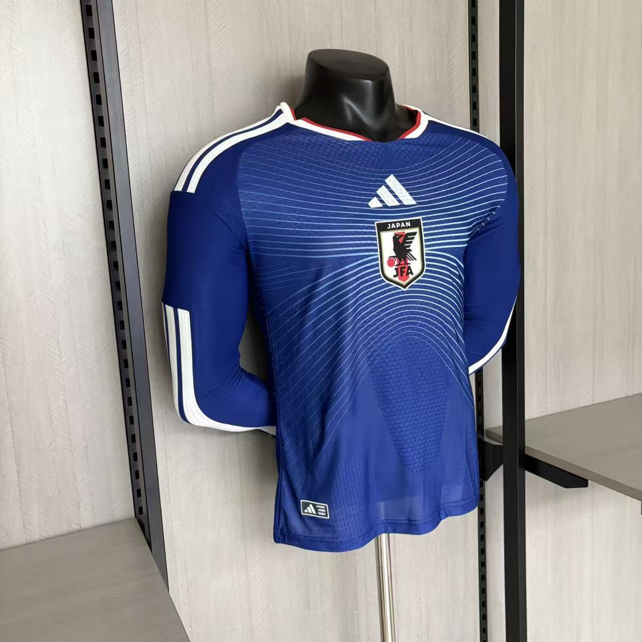 Camisola Principal Japão Mundial 2026 Manga comprida - Versão Jogador 5