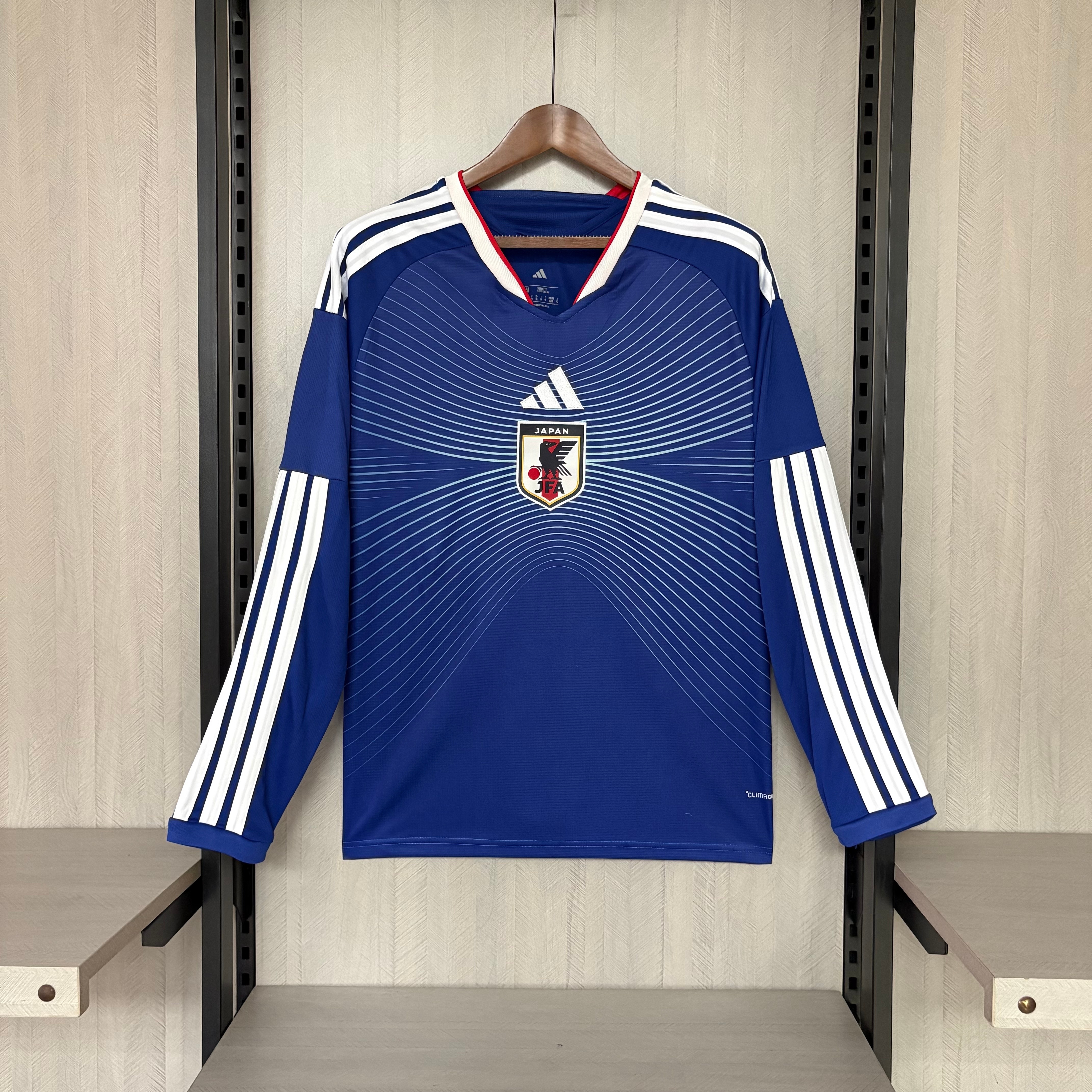 Camisola Principal Japão Mundial 2026 Manga comprida - Versão adepto 1