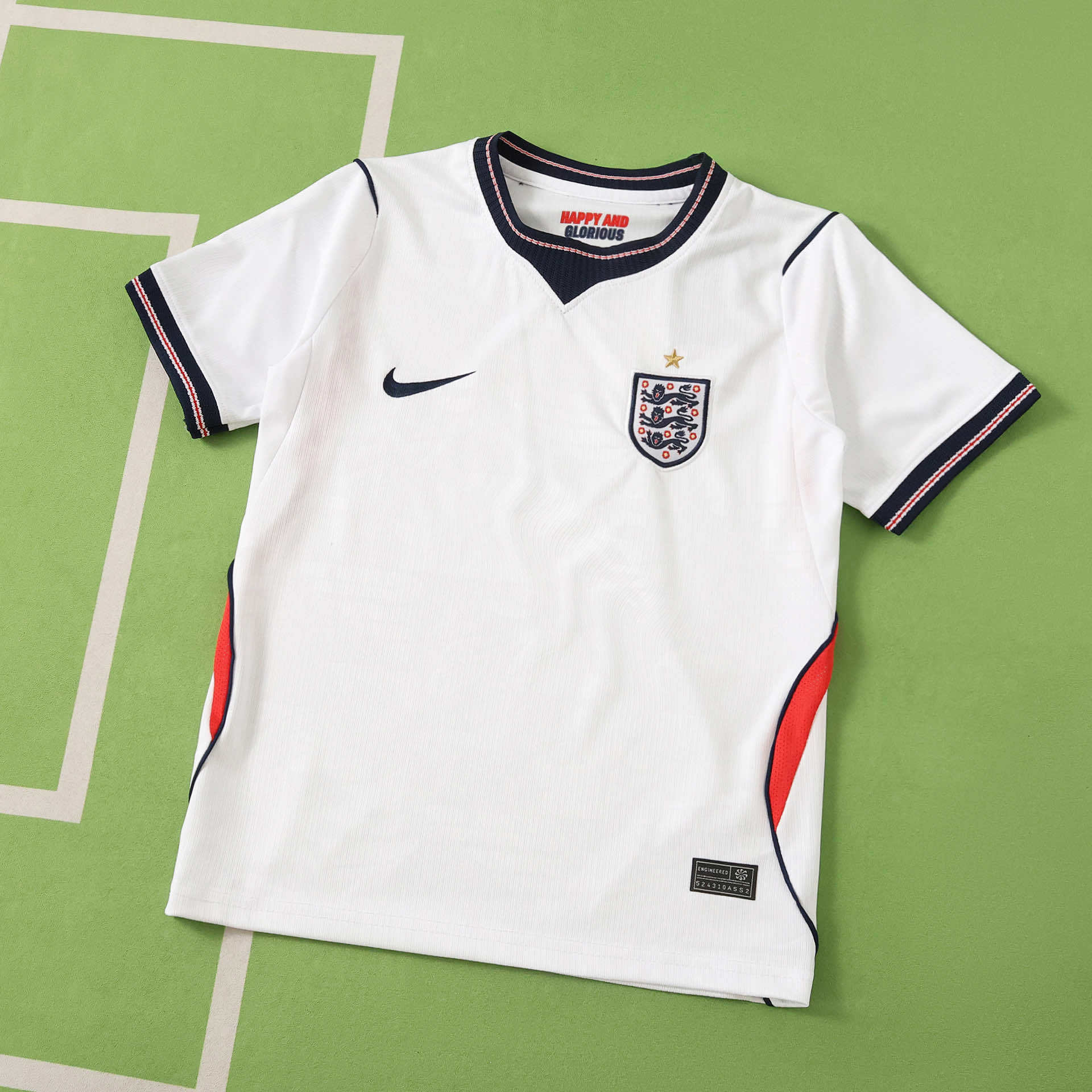 Kit Criança Inglaterra principal Mundial 2026 3