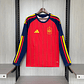 Camisola principal Espanha Mundial 2026 Manga comprida - Versão adepto - Thumbnail 1