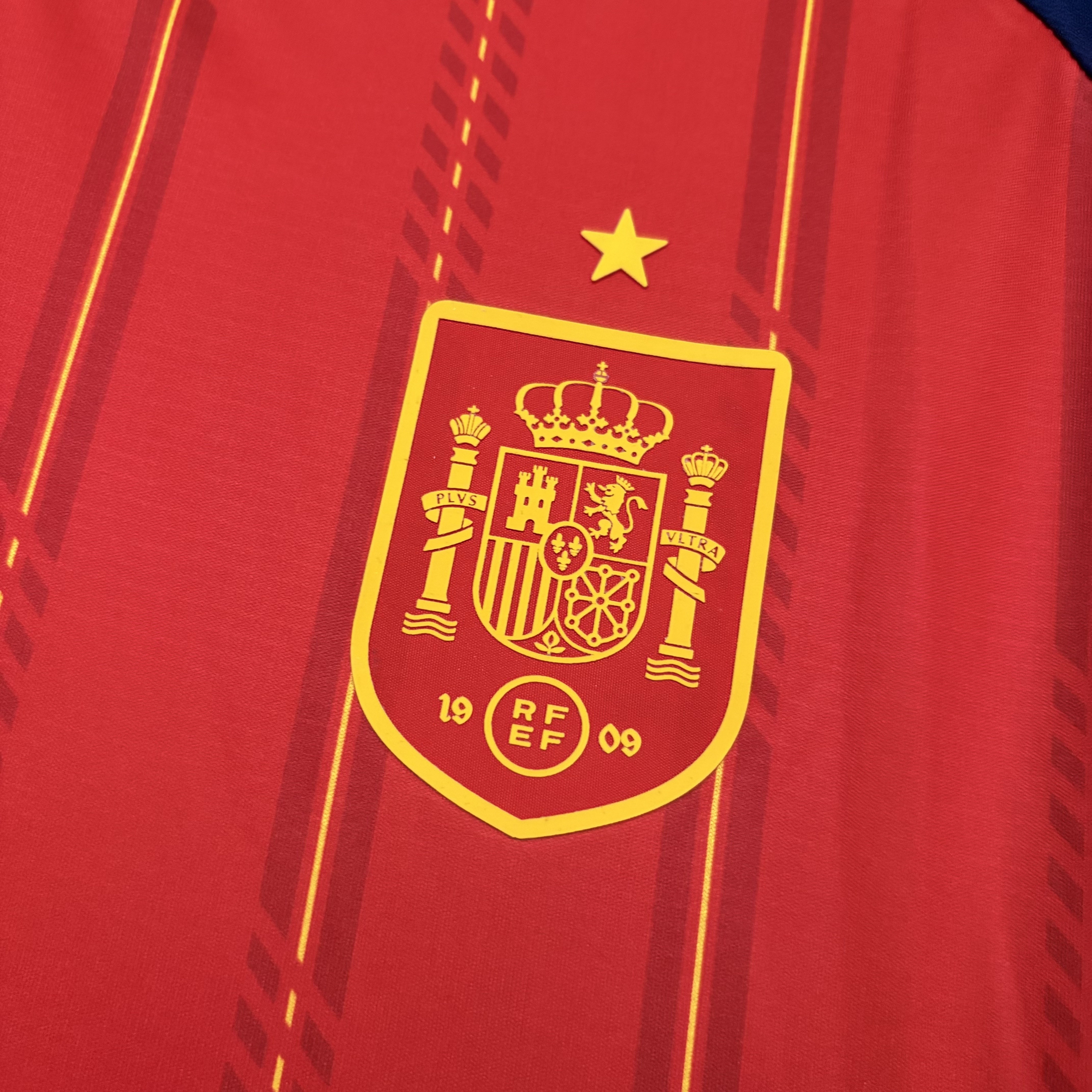 Camisola principal Espanha Mundial 2026 Manga comprida - Versão adepto 3