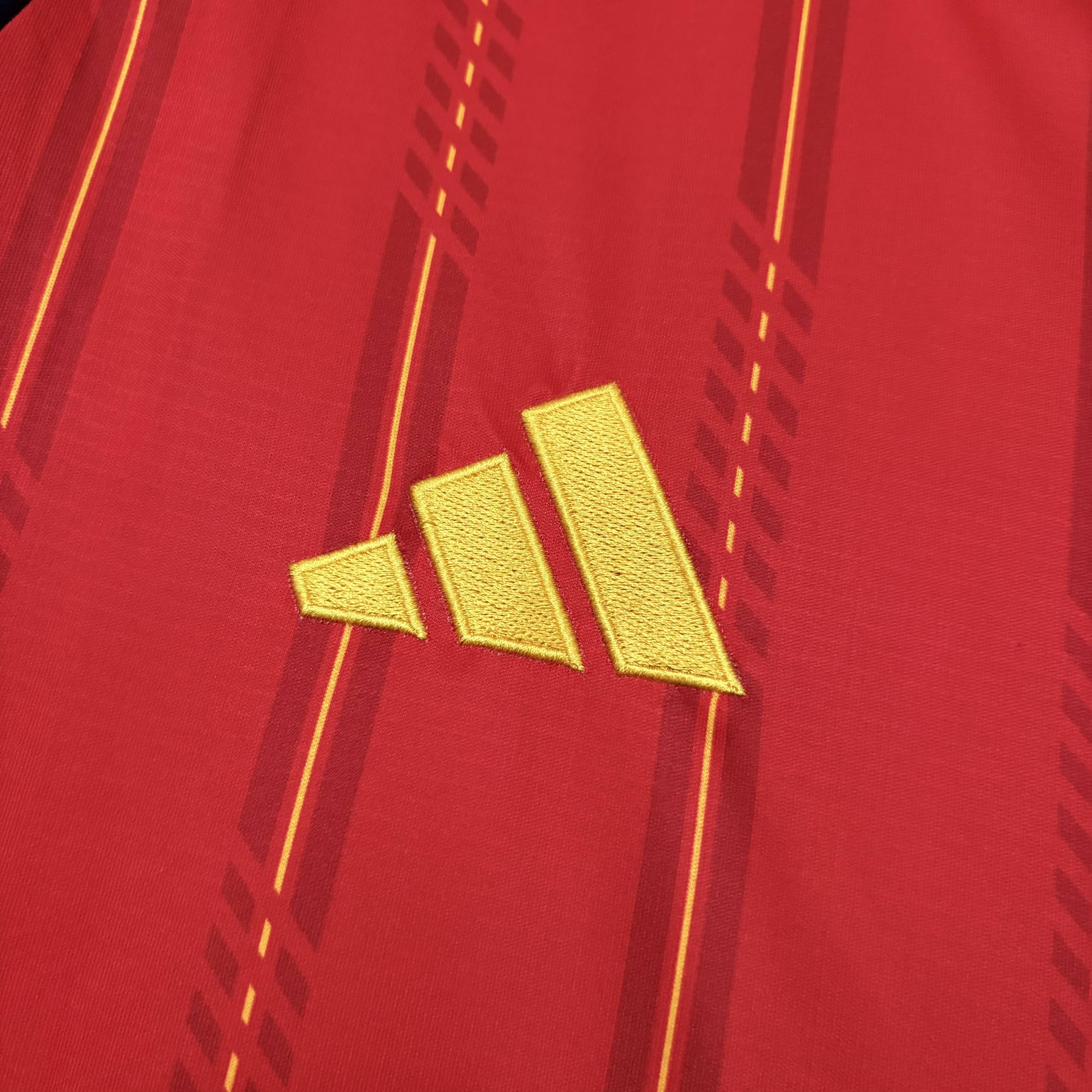 Camisola principal Espanha Mundial 2026 Manga comprida - Versão adepto 4