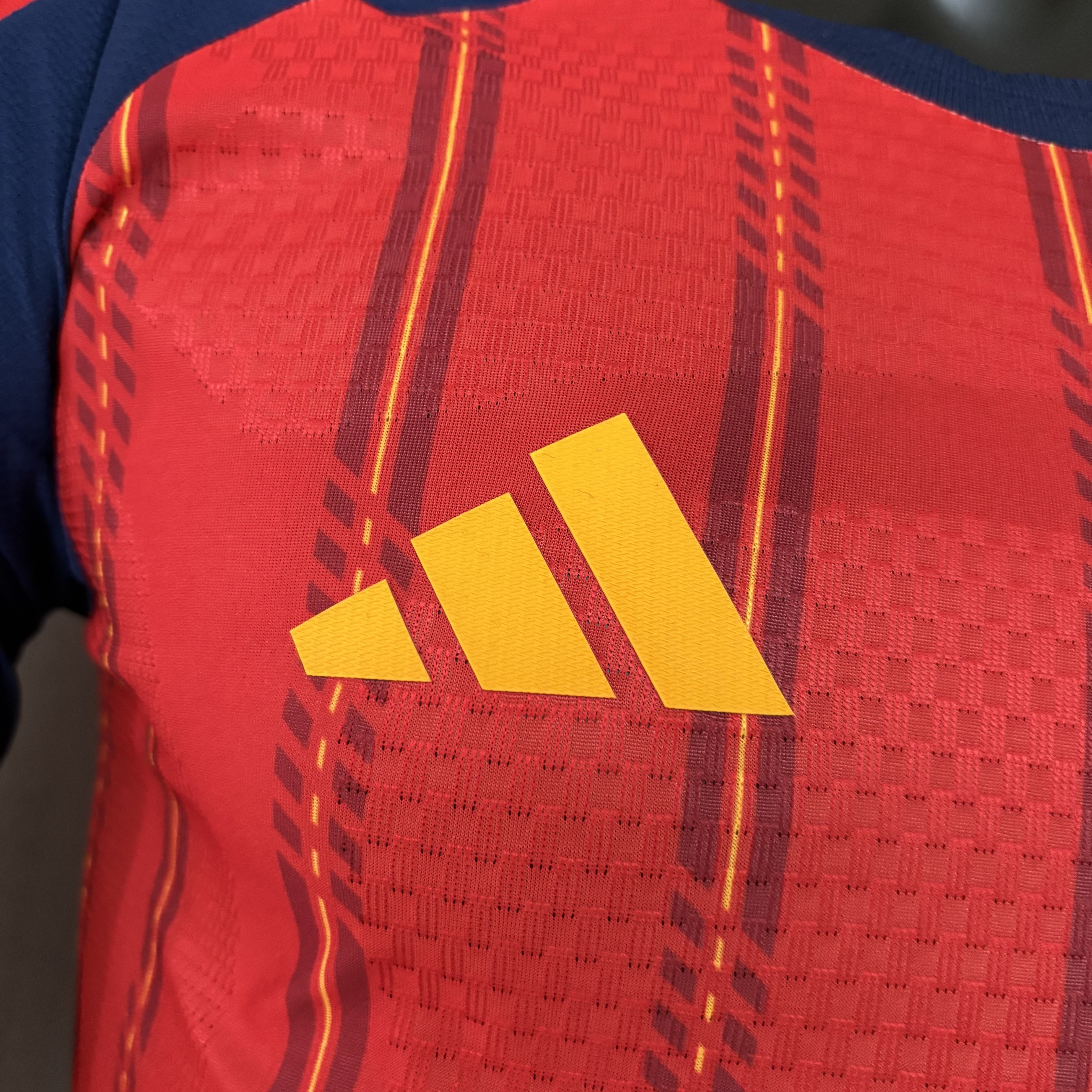 Camisola principal Espanha Mundial 2026 Manga comprida - Versão jogador 4