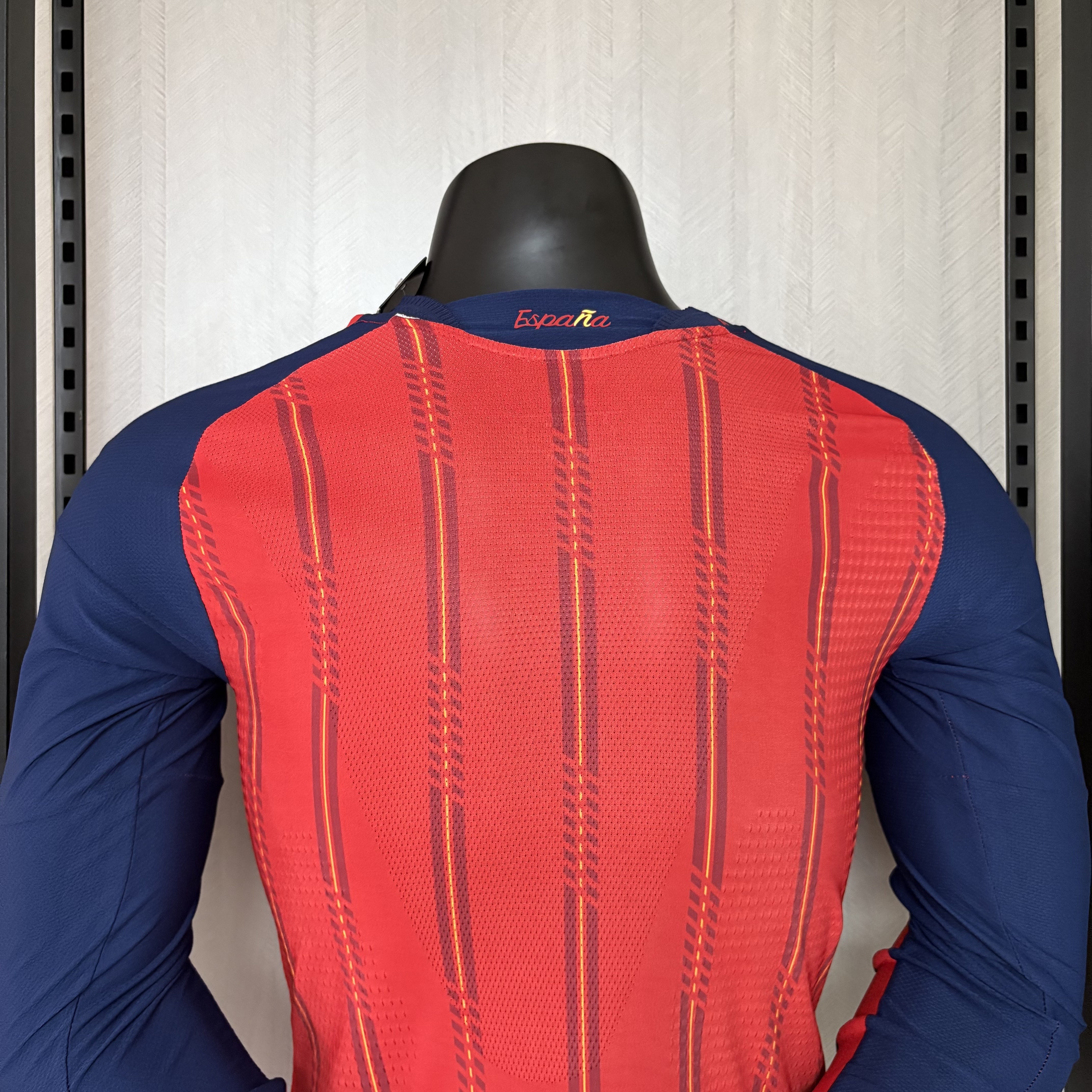 Camisola principal Espanha Mundial 2026 Manga comprida - Versão jogador 8