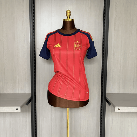 Camisola principal Espanha Mundial 2026 - Versão feminina